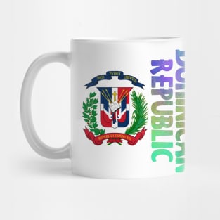 Dominican Republic Coat of Arms Design Mug